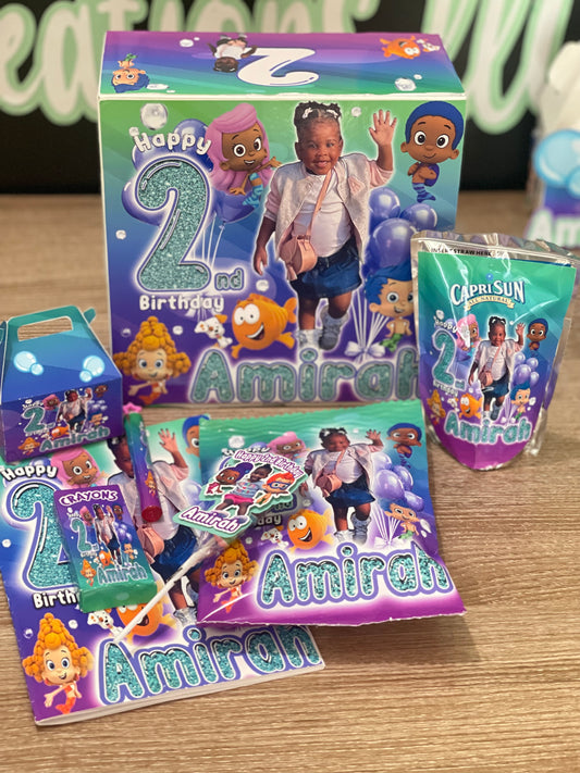 Bubble Party supplies